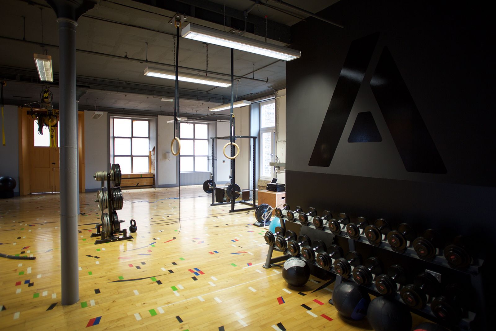 Activ; studio, A icon wall graphic