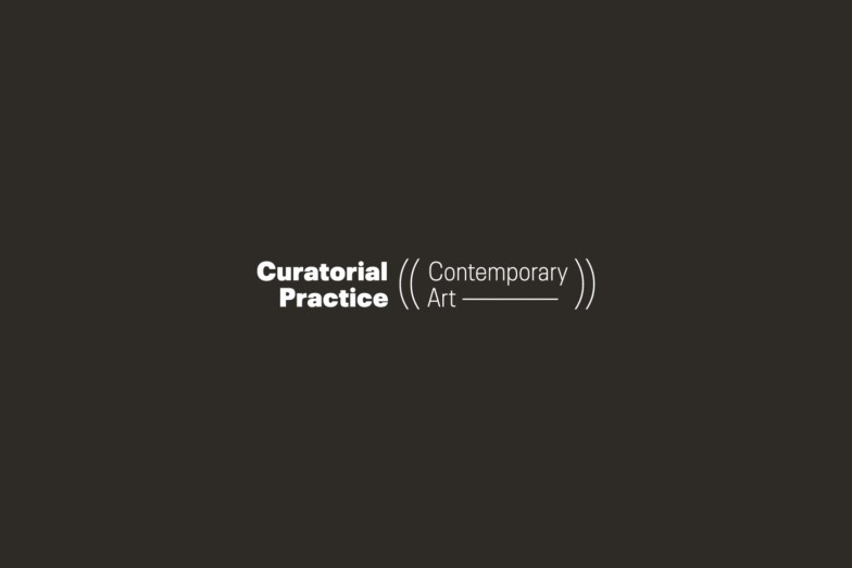 Curatorial Practice (Contemporary Art), visual identity: wordmark